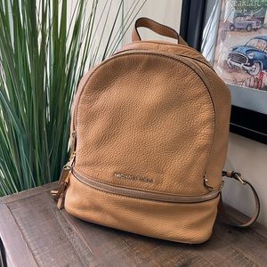 Michael Kors leather backpack